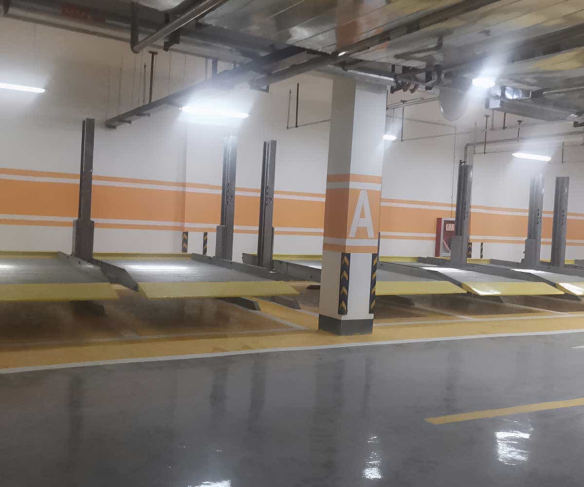 双柱立体车库出租和普通车库的区别